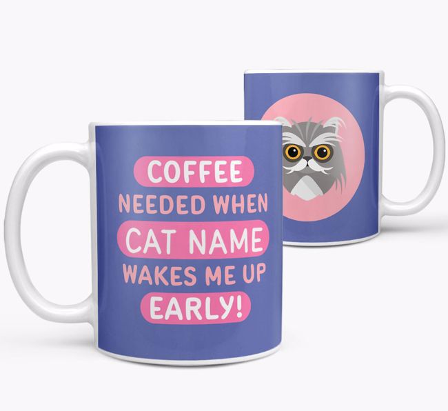Coffee Needed When...: Personalised {breedCommonName} Mug